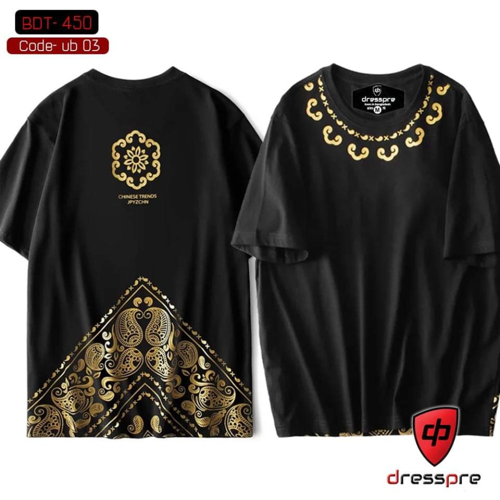 New Stylish T-Shirts for men  ( Black )